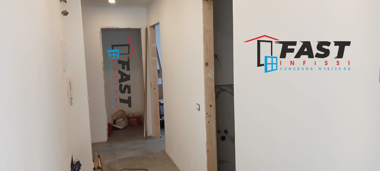 Fornitura e messa in opera di nuove porte interne con telaio in legno La Spezia