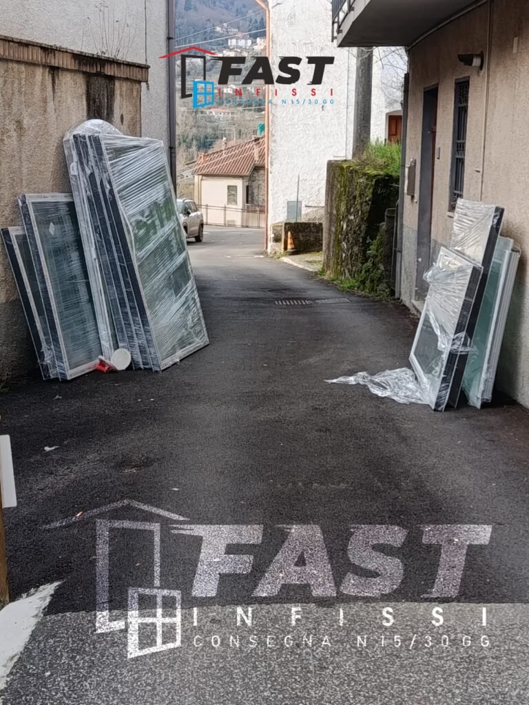 Infissi in PVC triplo vetro antisfondamento a Pontremoli – Fornitura e posa in opera