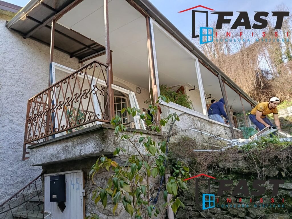 Infissi in PVC triplo vetro antisfondamento a Pontremoli – Fornitura e posa in opera