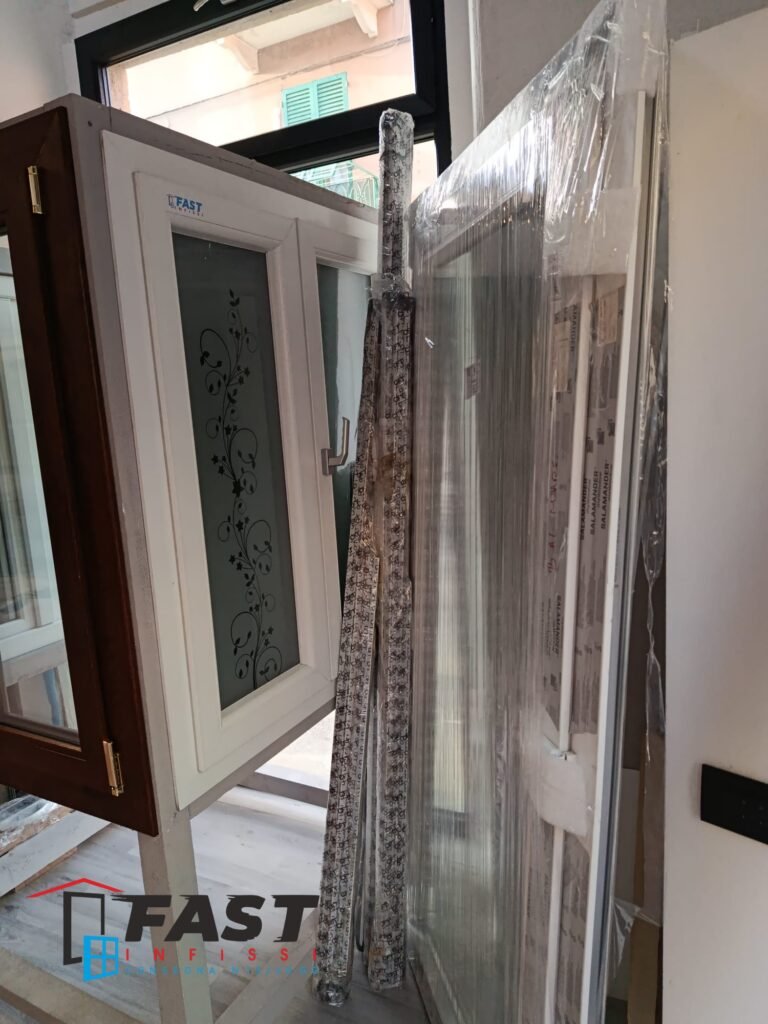 Nuova merce è arrivata infissi in PVC di nuova generazione a La Spezia 16-02-2026