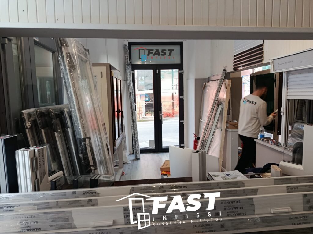 Nuova merce è arrivata infissi in PVC di nuova generazione a La Spezia 16-02-2026