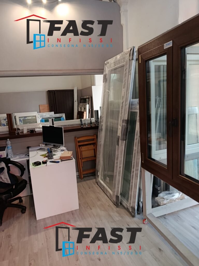 Nuova merce è arrivata infissi in PVC di nuova generazione a La Spezia 16-02-2026