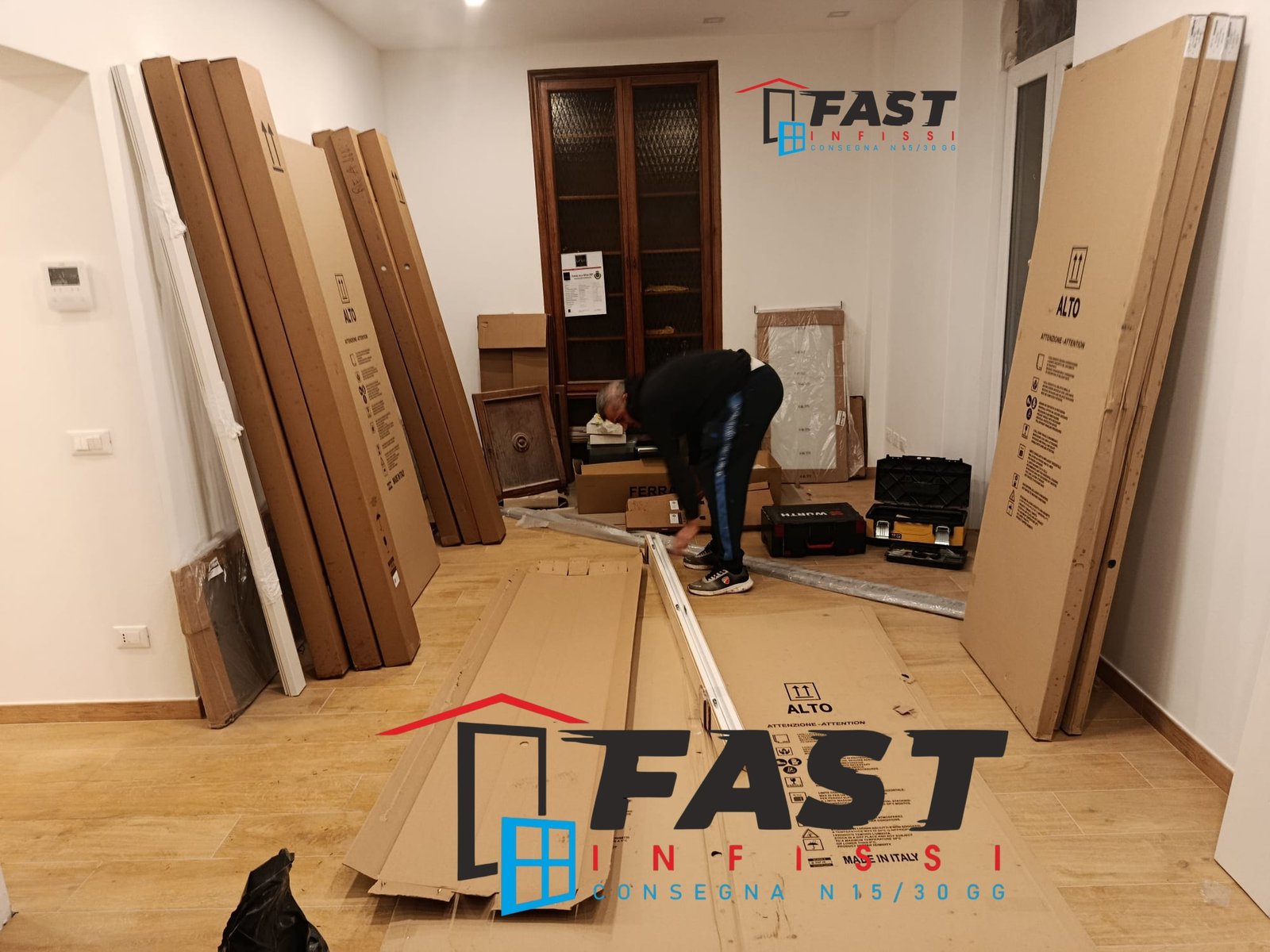 Porte interne su misura a La Spezia fornitura e installazione